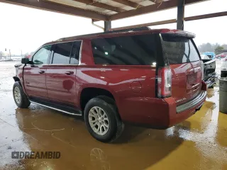 2019 GMC Yukon XL SLT with VIN 1GKS1GKCXKR380523, listed as a Copart auction lot 44725595 with 134,723 mi miles and Salvage Title. Bid and sale history available at carsss.com. Image 2.