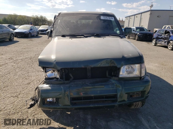 1999 Isuzu Trooper S z VIN JACDJ58X6X7912709, wystawiony jako Copart lot #75357874 z przebiegiem 138 332 mil mil oraz Szkoda całkowita • Salvage title. Historia ofert i sprzedaży dostępna na DreamBid. Obrazek 5.