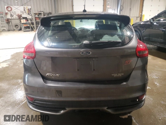 2018 Ford Focus ST with VIN 1FADP3L97JL221707, listed as a Copart auction lot 42179035 with Not Provided miles and Salvage Title. Bid and sale history available at DreamBid. Image 6.