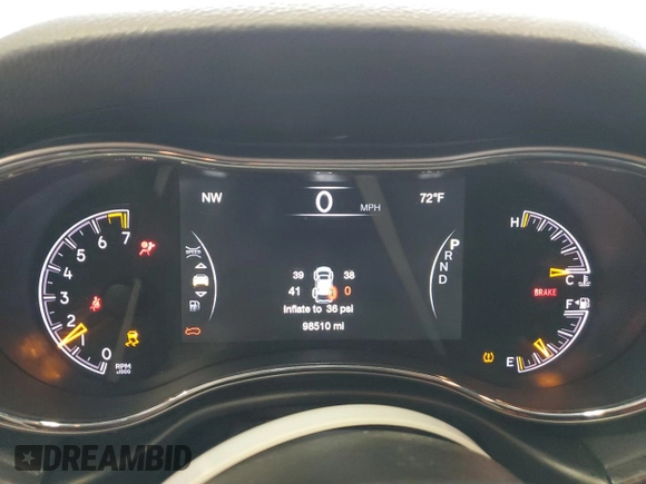 2018 Jeep Grand Cherokee Limited with VIN 1C4RJFBG3JC441431, listed as a Copart auction lot 61648855 with 98,510 mi miles and Clean title. Bid and sale history available at DreamBid. Image 9.