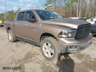 2010 Dodge Ram 1500 SLT with VIN 1D7RB1CTXAS245221, listed as a IAAI auction lot 41593273 with 191,810 mi miles. Bid and sale history available at carsss.com. Image 1.