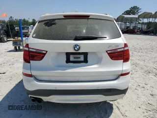 2015 BMW X3 xDrive28i with VIN 5UXWX9C56F0D54892, listed as a Copart auction lot 53505645 with 130,502 mi miles and Salvage Title. Bid and sale history available at DreamBid. Image 6.
