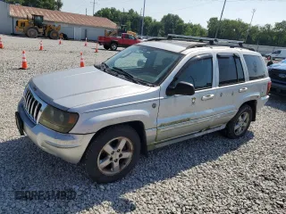 2004 Jeep Grand Cherokee Overland with VIN 1J8GW68J54C271033, listed as a Copart auction lot 66160055 with 203,651 mi miles and Clean title. Bid and sale history available at DreamBid. Image 1.