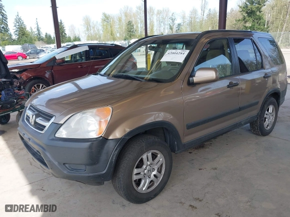 2004 Honda CR-V EX with VIN SHSRD788X4U234676, listed as a IAAI auction lot 42004284 with 209,266 mi miles. Bid and sale history available at carsss.com. Image 2.