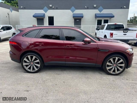 2017 Jaguar F-PACE 35t Prestige with VIN SADCK2BV2HA077734, listed as a Copart auction lot 74401494 with 75,342 mi miles and Non Repairable. Bid and sale history available at carsss.com. Image 14.
