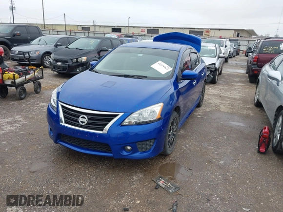 2014 Nissan Sentra SV with VIN 3N1AB7AP3EY322277, listed as a IAAI auction lot 41434612 with 124,668 mi miles and . Bid and sale history available at DreamBid. Image 19.