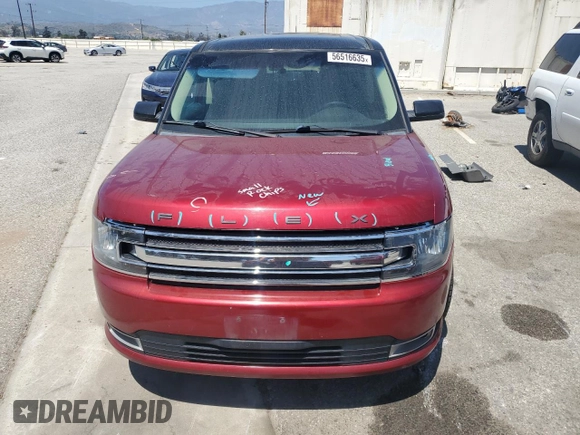 2014 Ford Flex SEL z VIN 2FMGK5C86EBD45249, wystawiony jako Copart lot #56516635 z przebiegiem 129 557 mil mil oraz Szkody całkowita. Historia ofert i sprzedaży dostępna na DreamBid. Obrazek 5.