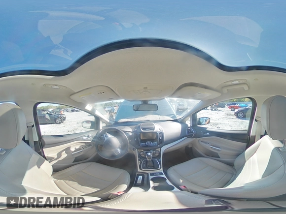 2013 Ford C-Max Energi SEL with VIN 1FADP5CU6DL543615, listed as a Copart auction lot 52300245 with 42,663 mi miles and Salvage Title. Bid and sale history available at carsss.com. Image 14.