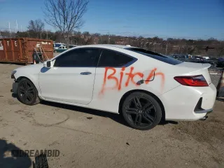 2016 Honda Accord Touring with VIN 1HGCT2B02GA001377, listed as a Copart auction lot 45978195 with 170,371 mi miles and Salvage Title. Bid and sale history available at DreamBid. Image 2.