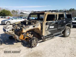 2003 Hummer H2 z VIN 5GRGN23U43H103551, wystawiony jako Copart lot #45456775 z przebiegiem Nie podano mil oraz Nie do naprawy. Historia ofert i sprzedaży dostępna na DreamBid. Obrazek 1.