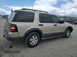 2006 Ford Explorer XLT with VIN 1FMEU73836UB23499, listed as a Copart auction lot 51801175 with 132,907 mi miles and Salvage Title. Bid and sale history available at carsss.com. Image 3.