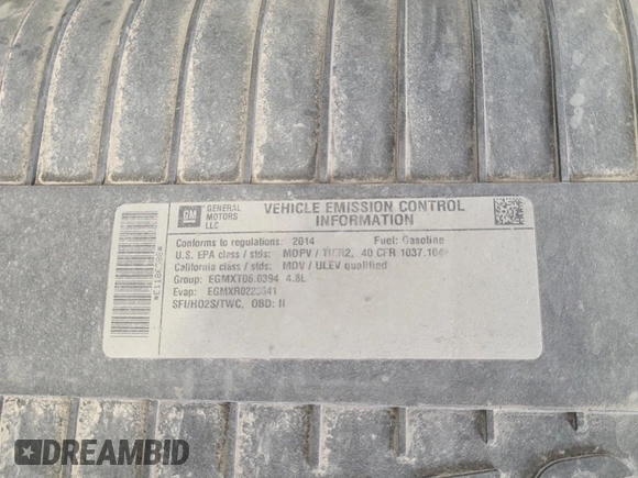 2014 Chevrolet Express Cargo with VIN 1GCWGFCA2E1186588, listed as a IAAI auction lot 42349344 with 227,235 mi miles and . Bid and sale history available at DreamBid. Image 1.