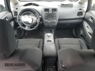 2015 Nissan LEAF SL with VIN 1N4AZ0CP9FC322927, listed as a Copart auction lot 88519705 with 58,552 mi miles and Salvage Title. Bid and sale history available at DreamBid. Image 8.