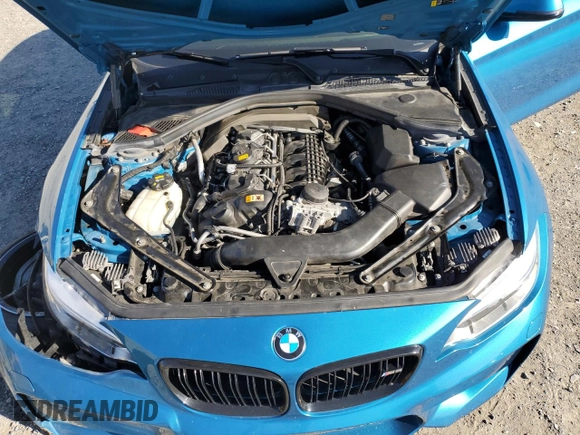 2017 BMW M2 with VIN WBS1H9C56HV886695, listed as a Copart auction lot 69318424 with 37,032 mi miles and Salvage Title. Bid and sale history available at carsss.com. Image 13.
