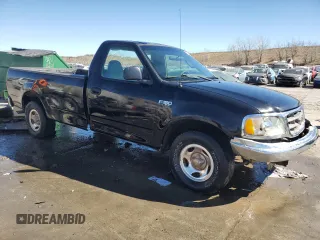 2002 Ford F-150 XL with VIN 1FTRF17222NB03008, listed as a Copart auction lot 46364635 with 136,298 mi miles and Salvage Title. Bid and sale history available at carsss.com. Image 4.
