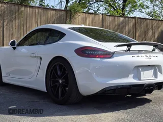 2016 Porsche Cayman S with VIN WP0AB2A88GK185895, listed as a Copart auction lot 54412305 with 27,100 mi miles and Salvage Title. Bid and sale history available at DreamBid. Image 3.