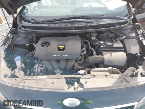 2018 Kia Forte LX with VIN 3KPFK4A72JE246449, listed as a IAAI auction lot 41096242 with 92,539 mi miles. Bid and sale history available at carsss.com. Image 10.