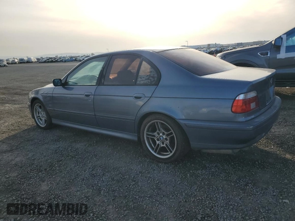2002 BMW 5 Series 540iA with VIN WBADN63462GN87204, listed as a Copart auction lot 42028815 with 0 mi miles and Clean Title. Bid and sale history available at carsss.com. Image 2.