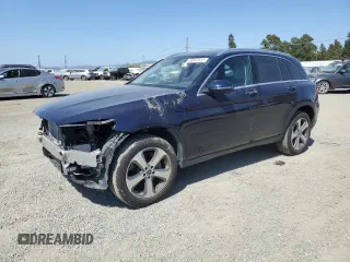 2019 Mercedes-Benz GLC 300 with VIN WDC0G4KB4KV191908, listed as a Copart auction lot 58557815 with 84,367 mi miles and Salvage title. Bid and sale history available at DreamBid. Image 1.
