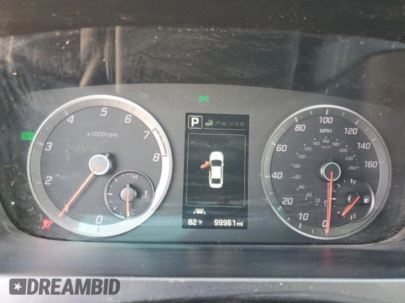 2015 Hyundai Sonata Sport with VIN 5NPE34AB8FH113307, listed as a Copart auction lot 50931225 with 99,961 mi miles and Salvage Title. Bid and sale history available at carsss.com. Image 9.