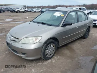 2005 Honda Civic LX with VIN 1HGES16555L000205, listed as a IAAI auction lot 41957842 with 202,394 mi miles and . Bid and sale history available at DreamBid. Image 2.