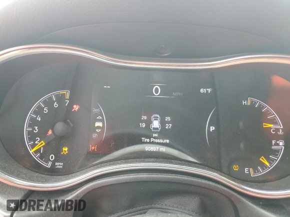 2018 Jeep Grand Cherokee Laredo E with VIN 1C4RJFAG5JC113283, listed as a Copart auction lot 57569595 with 90,897 mi miles and Salvage title. Bid and sale history available at DreamBid. Image 9.
