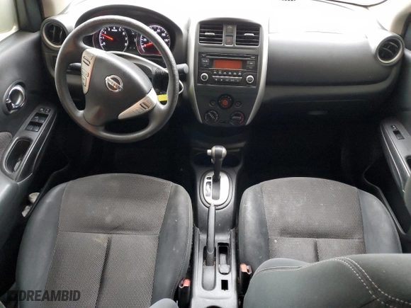 2015 Nissan Versa SV with VIN 3N1CN7AP5FL898483, listed as a Copart auction lot 53100565 with 173,488 mi miles and Salvage Title. Bid and sale history available at carsss.com. Image 8.