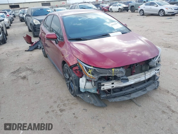 2022 Toyota Corolla SE with VIN JTDS4MCE2NJ098574, listed as a IAAI auction lot 41533041 with 130,379 mi miles and . Bid and sale history available at DreamBid. Image 1.