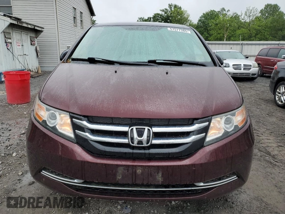 2014 Honda Odyssey LX z VIN 5FNRL5H24EB098072, wystawiony jako Copart lot #57577385 z przebiegiem 215 069 mil mil oraz Szkoda całkowita • Salvage title. Historia ofert i sprzedaży dostępna na DreamBid. Obrazek 5.