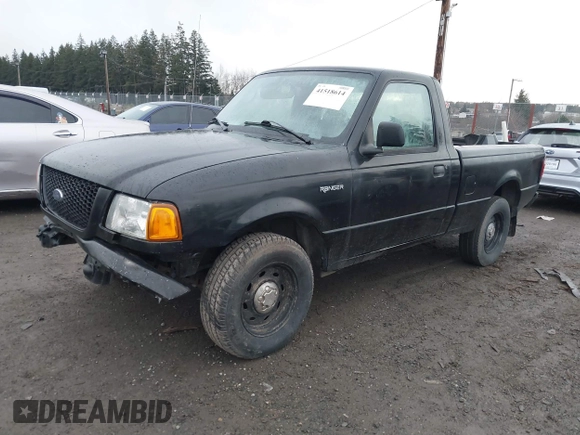 2003 Ford Ranger XL with VIN 1FTYR10DX3PB48637, listed as a IAAI auction lot 41518614 with 105,394 mi miles. Bid and sale history available at carsss.com. Image 2.