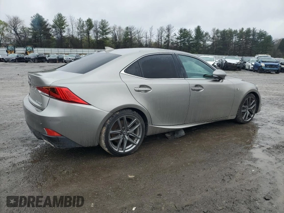 2020 Lexus IS 350 F Sport with VIN JTHGZ1E2XL5018242, listed as a Copart auction lot 51937885 with Not Provided miles and Salvage Title. Bid and sale history available at DreamBid. Image 3.