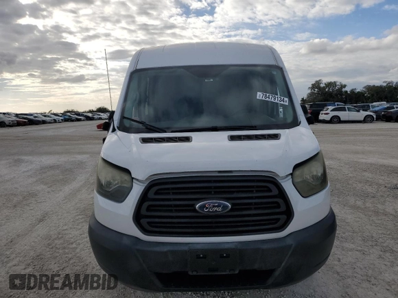 2015 Ford Transit with VIN 1FTSW2CG4FKB25642, listed as a Copart auction lot 78479134 with Not Provided miles and Salvage Title. Bid and sale history available at DreamBid. Image 5.