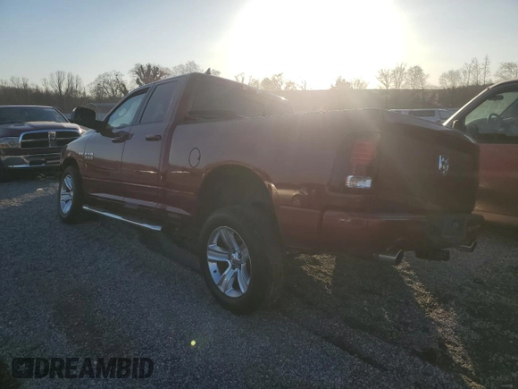 2014 Ram 1500 Sport z VIN 1C6RR7HT8ES176205, wystawiony jako Copart lot #48854495 z przebiegiem 131 394 mil mil oraz Szkoda całkowita • Salvage title. Historia ofert i sprzedaży dostępna na DreamBid. Obrazek 2.
