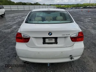 2007 BMW 3 Series 328i with VIN WBAVA33517KX81800, listed as a Copart auction lot 52684855 with 147,621 mi miles and Salvage Title. Bid and sale history available at carsss.com. Image 6.
