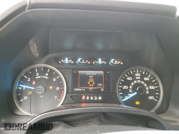 2018 Ford F-150 XL with VIN 1FTEW1C53JKC18828, listed as a Copart auction lot 50357415 with 128,689 mi miles and Salvage Title. Bid and sale history available at DreamBid. Image 9.