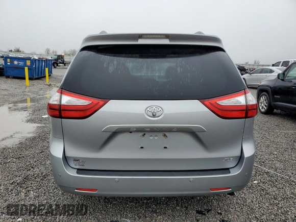 2016 Toyota Sienna XLE with VIN 5TDYK3DC1GS740781, listed as a Copart auction lot 51853925 with 132,599 mi miles and Salvage Title. Bid and sale history available at carsss.com. Image 6.