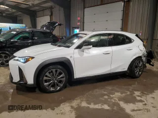 2021 Lexus UX with VIN JTHR9JBH4M2039642, listed as a Copart auction lot 46328815 with 17,251 mi miles and Salvage Title. Bid and sale history available at carsss.com. Image 1.