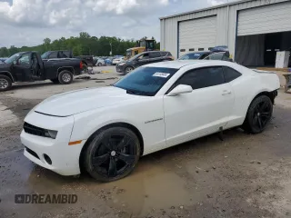 2013 Chevrolet Camaro LS z VIN 2G1FE1E39D9191684, wystawiony jako Copart lot #54135855 z przebiegiem 168 003 mil mil oraz Szkoda całkowita • Salvage title. Historia ofert i sprzedaży dostępna na DreamBid. Obrazek 1.