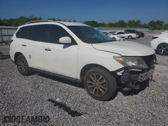 2015 Nissan Pathfinder S с VIN 5N1AR2MNXFC646919, выставлен на аукционе Copart как лот 54557855 с пробегом 268 032 миль миль и Списание • Salvage title. История ставок и продаж доступна на DreamBid. Изображение 4.