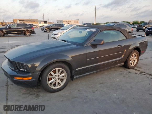2008 Ford Mustang Deluxe with VIN 1ZVHT84N385138092, listed as a Copart auction lot 53096055 with 162,185 mi miles and Clean Title. Bid and sale history available at carsss.com. Image 1.