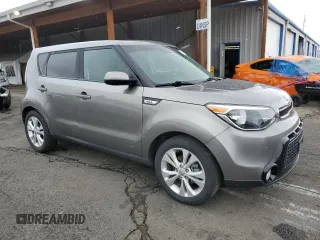 2016 Kia Soul + with VIN KNDJP3A5XG7322335, listed as a Copart auction lot 51989765 with 133,250 mi miles and Salvage Title. Bid and sale history available at carsss.com. Image 4.