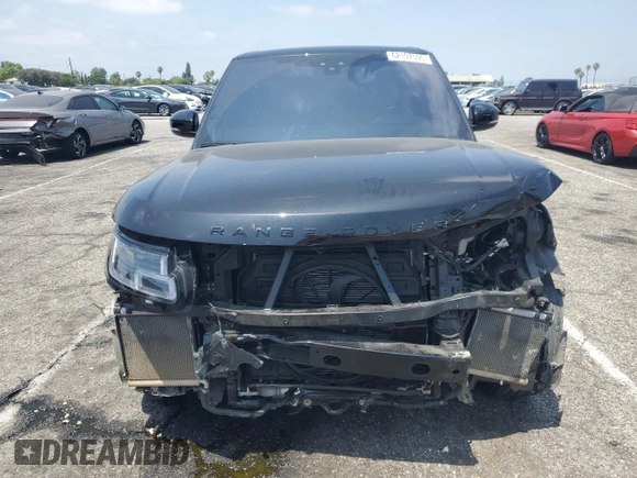 2022 Land Rover Range Rover Westminster with VIN SALGS2SE0NA467815, listed as a Copart auction lot 62197595 with 17,094 mi miles and Salvage title. Bid and sale history available at DreamBid. Image 5.