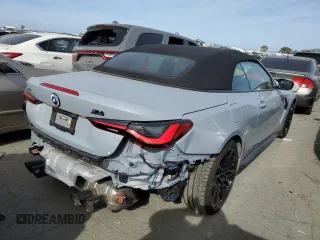 2023 BMW M4 Competition xDrive with VIN WBS33BA00PCM02245, listed as a Copart auction lot 49930614 with 13,688 mi miles and Salvage Title. Bid and sale history available at carsss.com. Image 3.