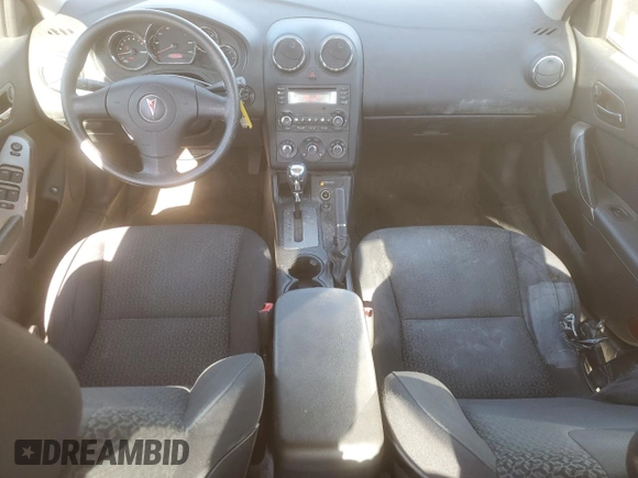 2008 Pontiac G6 1SV Value Leader with VIN 1G2ZF57B984274560, listed as a Copart auction lot 53323555 with 95,246 mi miles and Salvage Title. Bid and sale history available at DreamBid. Image 8.