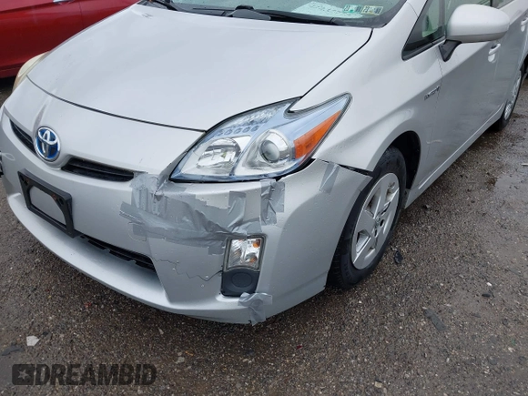 2010 Toyota Prius II with VIN JTDKN3DU9A0029958, listed as a IAAI auction lot 42237773 with 280,182 mi miles and . Bid and sale history available at DreamBid. Image 6.