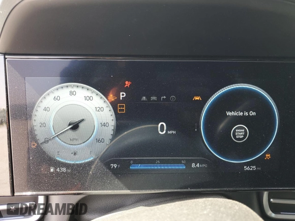 2024 Hyundai Elantra SEL with VIN KMHLM4DG3RU813060, listed as a Copart auction lot 53452295 with 5,625 mi miles and Salvage title. Bid and sale history available at DreamBid. Image 9.