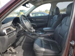 2021 Kia Telluride EX with VIN 5XYP34HC9MG120374, listed as a Copart auction lot 45282075 with 56,760 mi miles and Salvage Title. Bid and sale history available at carsss.com. Image 7.