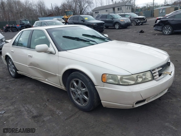 2003 Cadillac Seville Touring STS with VIN 1G6KY54953U262457, listed as a IAAI auction lot 41891898 with 1 mi miles. Bid and sale history available at carsss.com. Image 1.