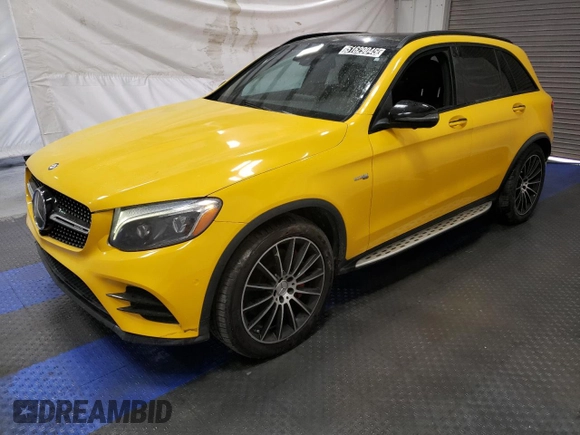 2017 Mercedes-Benz GLC with VIN WDC0G6EBXHF152542, listed as a Copart auction lot 51629045 with 93,282 mi miles and Clean Title. Bid and sale history available at carsss.com. Image 1.