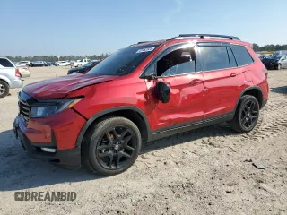 2024 Honda Passport Black Edition with VIN 5FNYF8H84RB001631, listed as a Copart auction lot 47462325 with 13,383 mi miles and Salvage title. Bid and sale history available at DreamBid. Image 1.